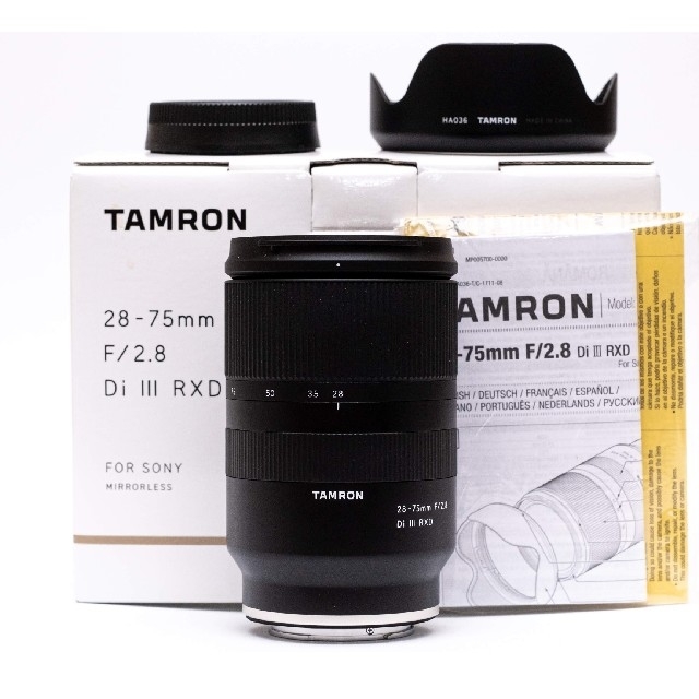 【美品】 タムロン 28-75mm F2.8 DiIII RXD A036