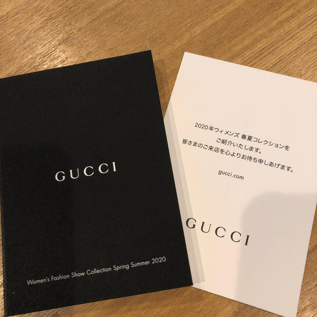 Gucci(グッチ)のGUCCI ウィメンズ　春夏コレクション　2020SS 冊子 エンタメ/ホビーの本(その他)の商品写真