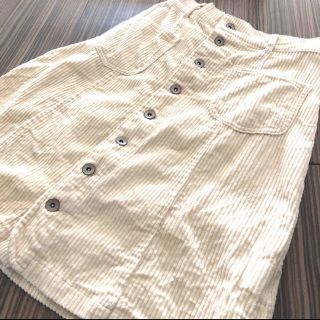 ダブルクローゼット(w closet)のw closet＊コーデュロイスカート(ひざ丈スカート)