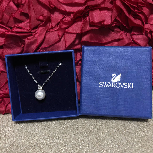 お値下げ⋆SWAROVSKI パール　ネックレス