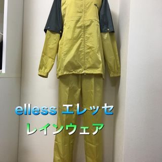 エレッセ(ellesse)のelless エレッセ　ゴルフ　レインウェア　L(ウエア)