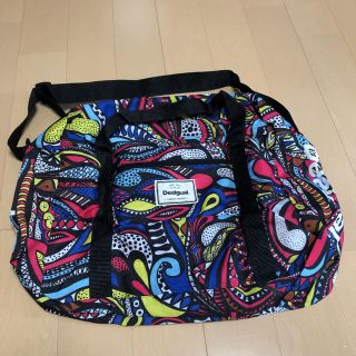 デシグアル(DESIGUAL)の新品　折り畳み　バッグ　ショルダーバッグ　ボストンバッグ　エコバッグ　非売品(ボストンバッグ)