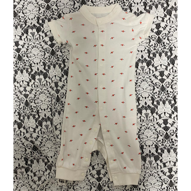 ファーストドレス　ツーウェイオール　半袖60センチ キッズ/ベビー/マタニティのベビー服(~85cm)(ロンパース)の商品写真