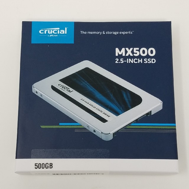 Crucial SSD MX500 500GB CT500MX500SSD1JP - PCパーツ