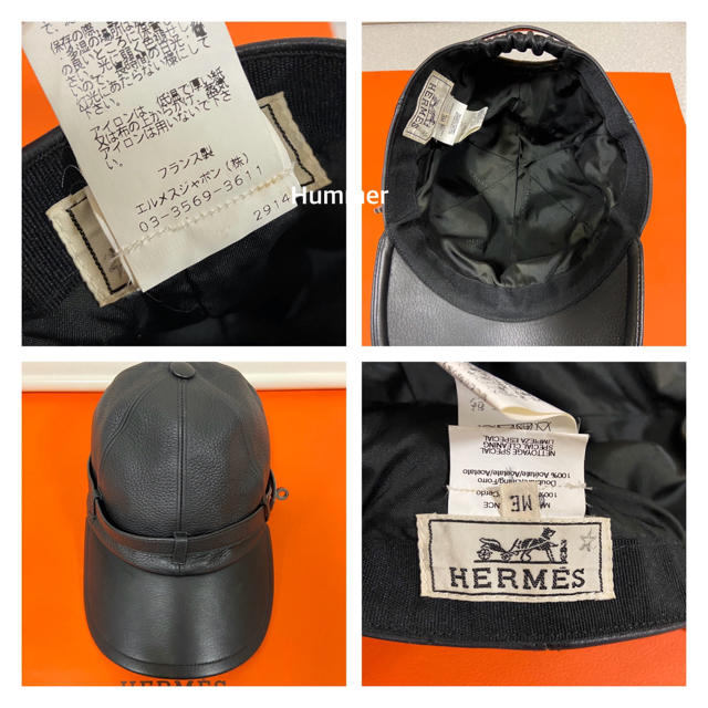 Hermes キャップ 国内正規品 エルメス メンズ ケリークロア レザーアポロキャスケット 帽子 帽子 キャップ