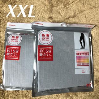 ユニクロ(UNIQLO)の新品＊ユニクロ　極暖　エクストラウォームリブレギンス　10分丈　XXL  2点(レギンス/スパッツ)