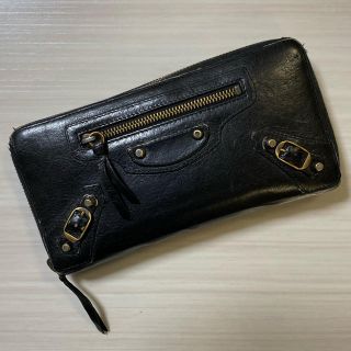 BALENCIAGAスタッズレザー財布♪