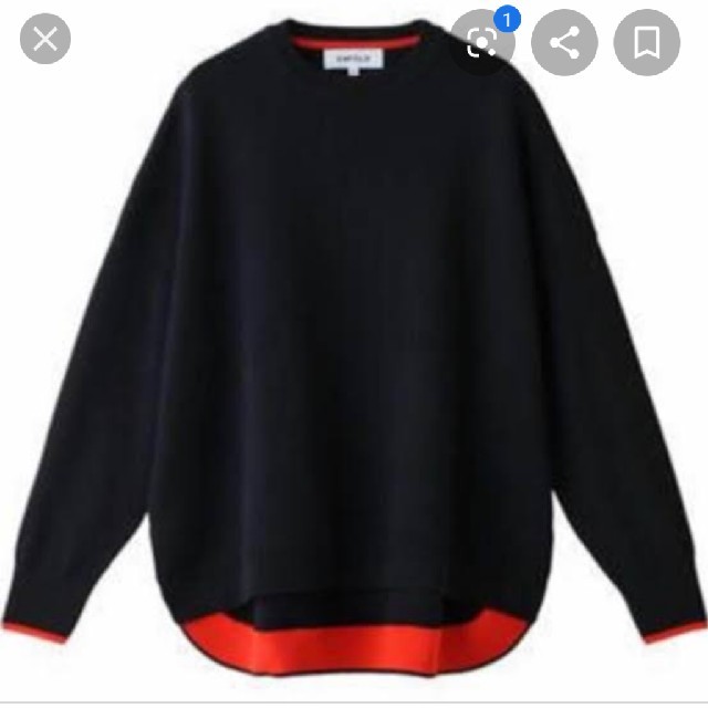 エンフォルド CASH TOUCH BOXプルオーバー - ニット/セーター エンフォルド Cash Touch Box Pull-Over ニット セーター
