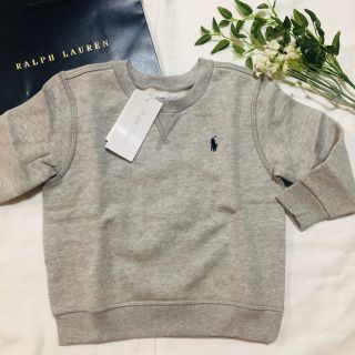 ラルフローレン(Ralph Lauren)の大特価！新品タグ付きラルフ☆裏起毛トレーナー80(トレーナー)