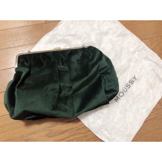 マウジー(moussy)のMOUSSY ベロアショルダーハンドバッグ(ショルダーバッグ)