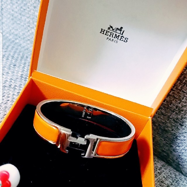 しました Hermes バングル オレンジの通販 by S's shop|エルメスなら