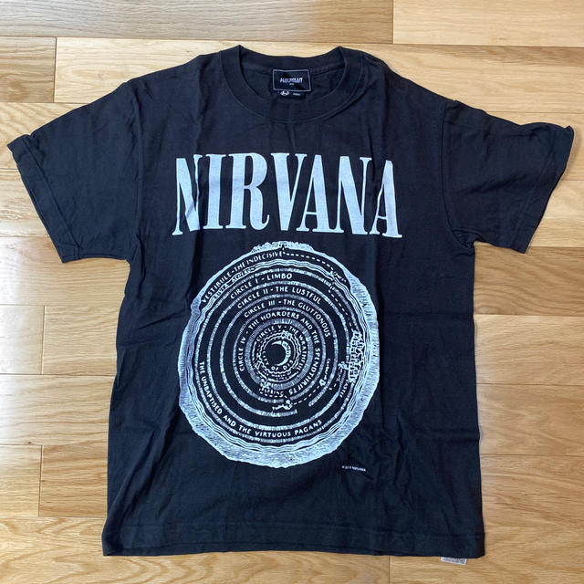 HALFMAN(ハーフマン)の【即購入可能】新品 HALFMAN USA ×NIRVANA Tシャツ　Sサイズ メンズのトップス(Tシャツ/カットソー(半袖/袖なし))の商品写真