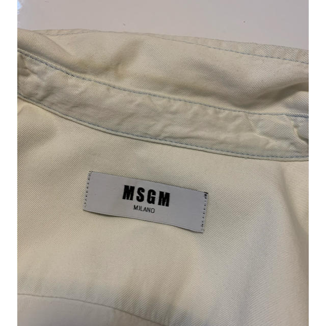 MSGM(エムエスジイエム)のmsgm デニム シャツ レディースのトップス(シャツ/ブラウス(長袖/七分))の商品写真