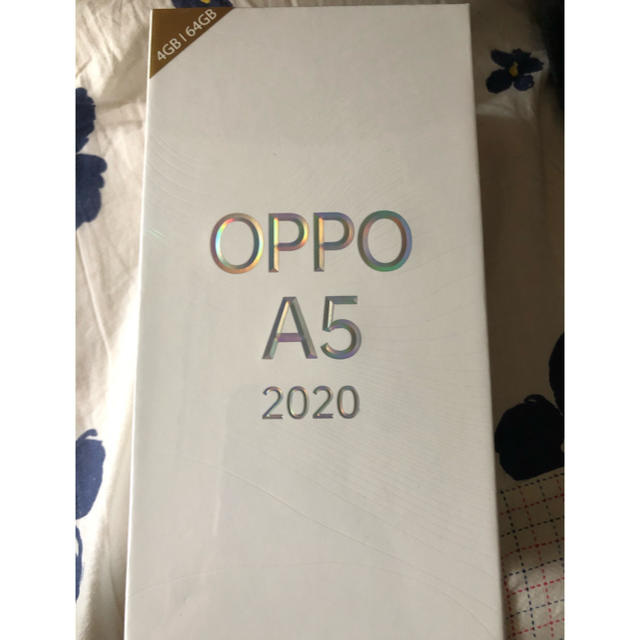 スマホ新品未開封　oppo A5 2020　シムフリースマホ