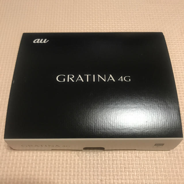 au GRATINA 4G 未使用 SIMロック解除済 - 携帯電話本体