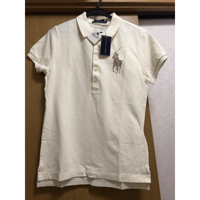 POLO RALPH LAUREN(ポロラルフローレン)のラルフローレン ポロシャツ レディース　スワロフスキー　ビックポニー レディースのトップス(ポロシャツ)の商品写真