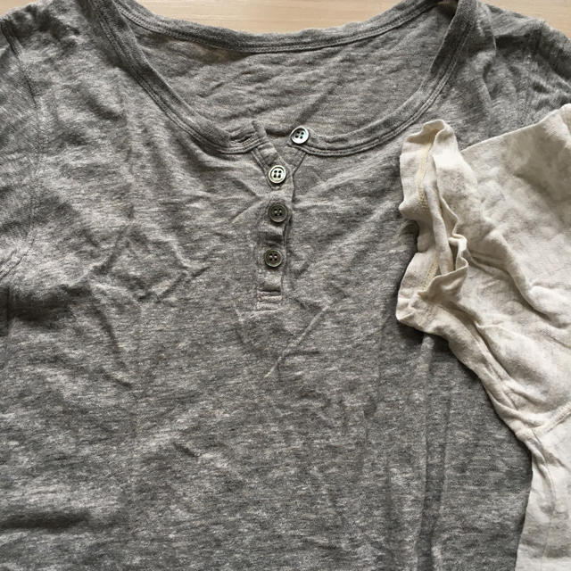 nest Robe(ネストローブ)のnestRobe Tシャツ グレー メンズのトップス(Tシャツ/カットソー(半袖/袖なし))の商品写真