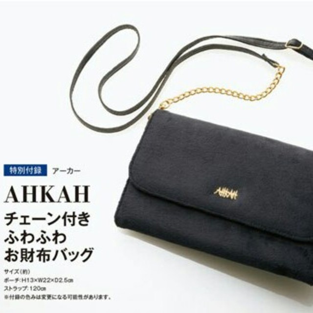 AHKAH(アーカー)のAHKAH☆オトナミューズ付録 お財布ショルダー バッグ レディースのバッグ(ショルダーバッグ)の商品写真