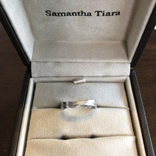 サマンサティアラ(Samantha Tiara)のSamanthaTiara 18金ホワイトゴールドリング(リング(指輪))
