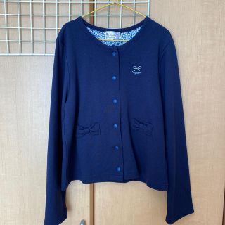 マザウェイズ(motherways)のカーディガン　size150(カーディガン)