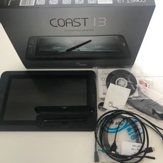 美品☆Parblo Coast13 13.3インチ 液タブ 液晶ペンタブレット(タブレット)