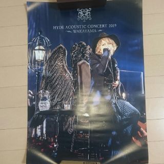 ラルクアンシエル(L'Arc～en～Ciel)のHYDE  名刺とポスターbirthdayconcert  黒ミサ(ミュージシャン)