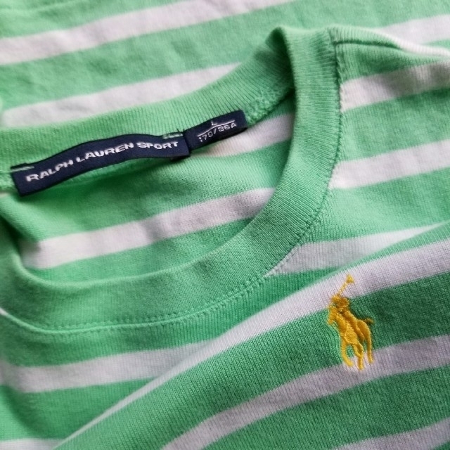 POLO RALPH LAUREN(ポロラルフローレン)のRALPH LAUREN ラルフローレン　ボーダー カットソー レディースのトップス(カットソー(長袖/七分))の商品写真