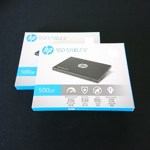 【2個セット】HP S700Series SSD 500GB 【新品未開封】