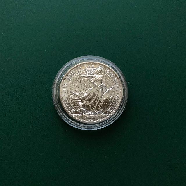 ブリタニア銀貨(2015年) －1オンス,1oz,純銀,コインの通販 by maruK's shop｜ラクマ