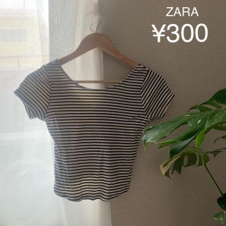 ザラ(ZARA)のZARA トップス(Tシャツ(半袖/袖なし))