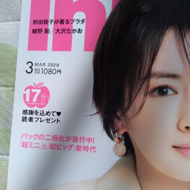 インレッド　3月号 エンタメ/ホビーの雑誌(ファッション)の商品写真