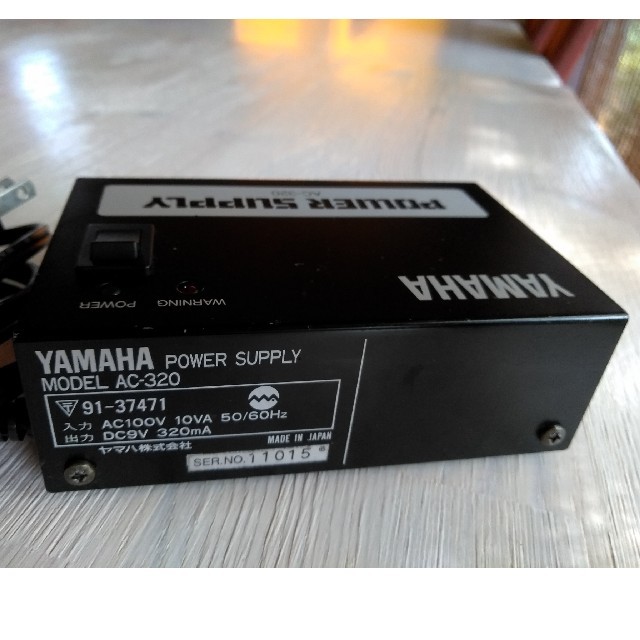 ヤマハ(ヤマハ)のYAMAHA POWER Supply ヤマハ パワーサプライ AC-320 楽器のギター(エフェクター)の商品写真