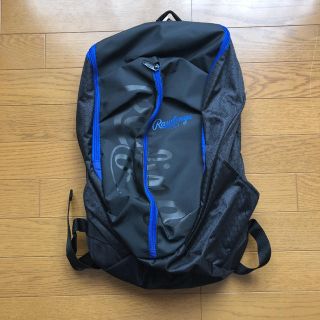 ローリングス(Rawlings)のRawlingsバッグパック(ブラック/ブルー)【22L/新品】2/20迄(その他)