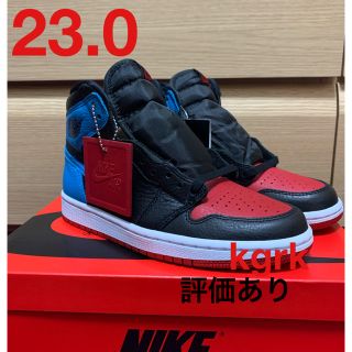 ナイキ(NIKE)のNIKE  WMNS ジョーダン1  CHICAGO to UNC 23.0(スニーカー)