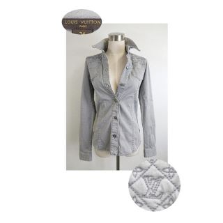 ヴィトン(LOUIS VUITTON) モノグラム シャツ/ブラウス(レディース/長袖 ヴィトン(LOUIS VUITTON) モノグラム シャツ/ブラウス(レディース/長袖