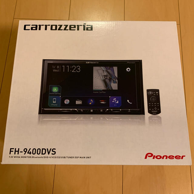 カロッツェリアAppleCarPlay FH-9400DVS カーオーディオ