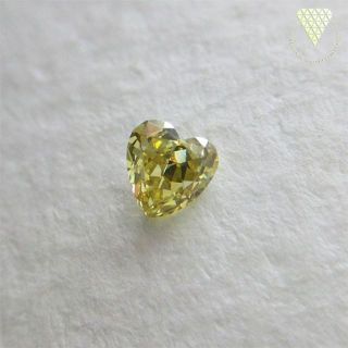 Cyndi様 0.112 ct F. Int. Yellow SI1 天然ダイヤ(リング(指輪))