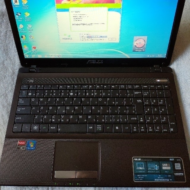 PC/タブレットASUS　ノートパソコン　K53T