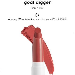 カラーポップ(colourpop)のColourpop Lippie Stix GOAL DIGGER(口紅)