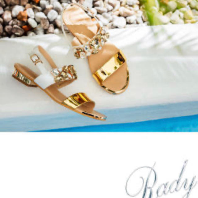 新発売 Rady - Rady ビジューサンダル 新品未使用 サンダル 新発売 Rady - Rady ビジューサンダル 新品未使用 サンダル