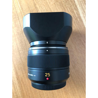 パナソニック(Panasonic)の[美品] LUMIX LEICA DG SUMMILUX 25mm F1.4(レンズ(単焦点))