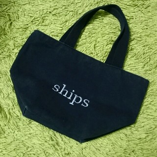シップス(SHIPS)のships★エコバッグ☆黒(エコバッグ)