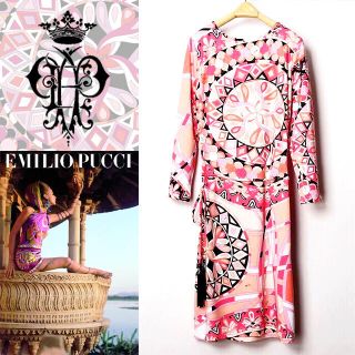 エミリオプッチ(EMILIO PUCCI)の新品未使用❤️今期物プッチ♡ワンピ168(ひざ丈ワンピース)