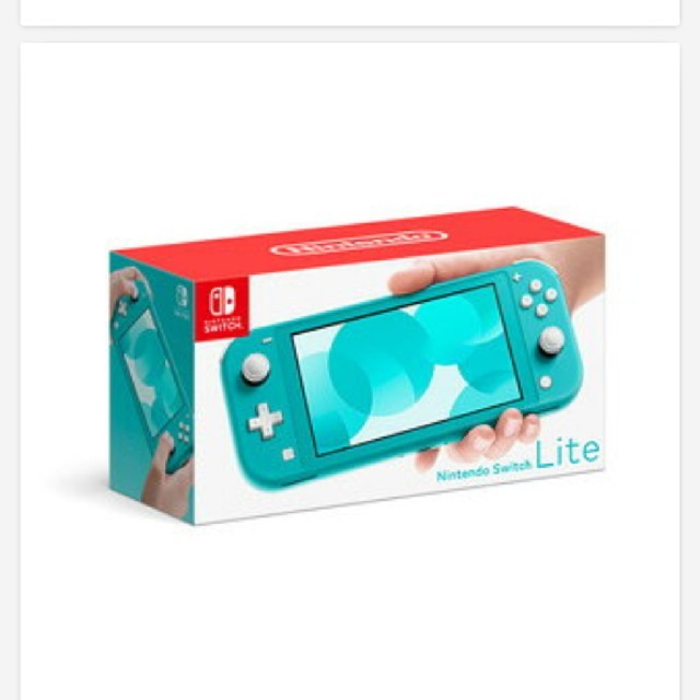 ｢新品 未使用」Nintendo Switch  Lite ターコイズ エンタメ/ホビーのゲームソフト/ゲーム機本体(家庭用ゲーム機本体)の商品写真