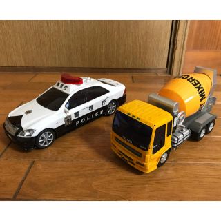 ⭐︎トイコー社製⭐︎サウンドクラウンパトカー、ジュニアミキサー車　セット(ミニカー)
