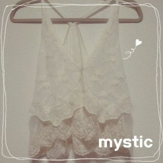 ミスティック(mystic)のmystic レースジレ(ベスト/ジレ)