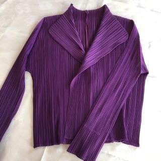 プリーツプリーズイッセイミヤケ(PLEATS PLEASE ISSEY MIYAKE)の麻布十番1丁目様へ⭐︎プリーツプリーズ　イッセイミヤケ　カーディガン(カーディガン)