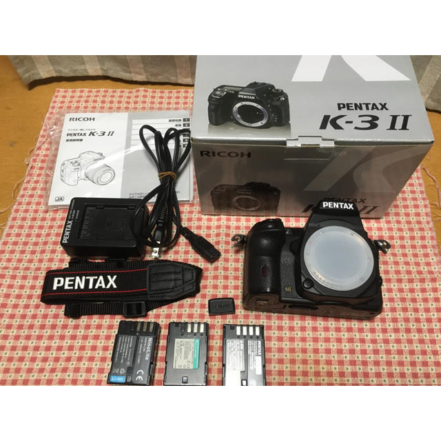 お値打ち価格で Life is ColorfulPENTAX デジタル一眼レフ K-3II ボディ GPS内蔵 ローパスセレクタ 最高約8.3コマ 秒  16162