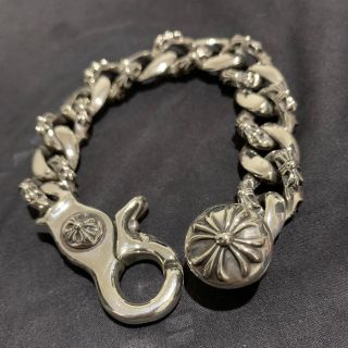 クロムハーツ(Chrome Hearts)のヒロミツ様専用　クロムハーツファンシーリンクブレスレット　インボイス原本未修正(ブレスレット)