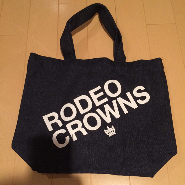 RODEO CROWNS(ロデオクラウンズ)のロデオムック デニムトート レディースのバッグ(トートバッグ)の商品写真